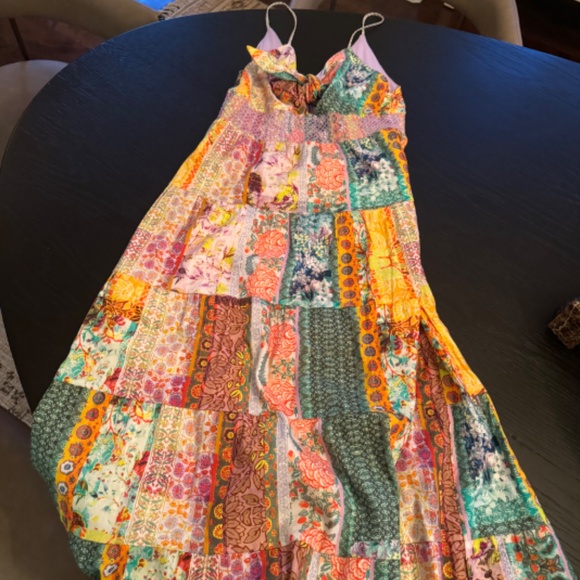 Alice & Olivia Patchwork Maxi Dress - Picture 2 of 5
